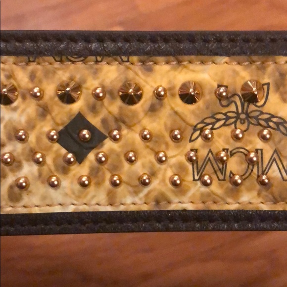 MCM Stud Bracelet Yellow + Black - unused - Picture 6 of 8